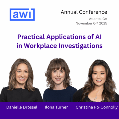 Practical Applications of AI in Workplace Investigations