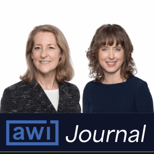 Tracey Merwise and Ilona Turner author for the AWI Journal