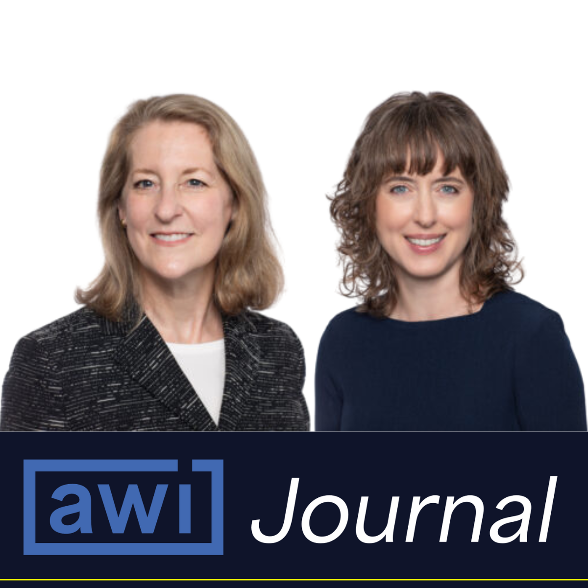 Tracey Merwise and Ilona Turner author for the AWI Journal
