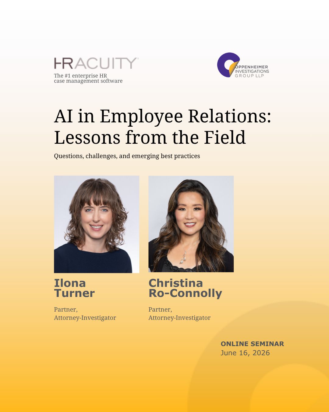 HR Acuity Presents AI in Employee Relations: Lessons from the Field